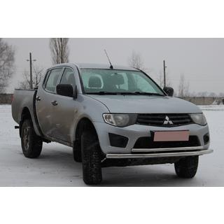Front Bull Bar ST014 (Stainless Steel) Mitsubishi L200 2006-2015 photo 3