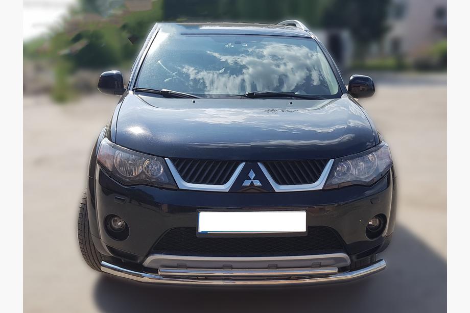 Mitsubishi Outlander 2006-2012 Front Bull Bar ST014 (Stainless Steel) d60/42 Image