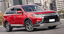 Mitsubishi Outlander 2012-2021 Front Bull Bar ST014 (Stainless Steel) d60/42 photo 1