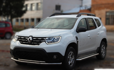 Renault Duster 2008–2017 Front Bull Bar ST014 (Stainless Steel) photo 3