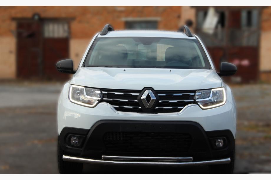 Renault Duster 2008–2017 Front Bull Bar ST014 (Stainless Steel) Image