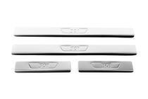 Peugeot 301 2012- Door Sill Protectors OmsaLine (4 pcs, Stainless Steel) photo 2