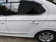 Peugeot 301 2012- Stainless Steel Window Trim 4 pcs, Carmos (without vent window) photo 4
