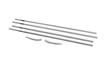 Peugeot 301 2012- Stainless Steel Window Trim 4 pcs, Carmos (without vent window) photo 11