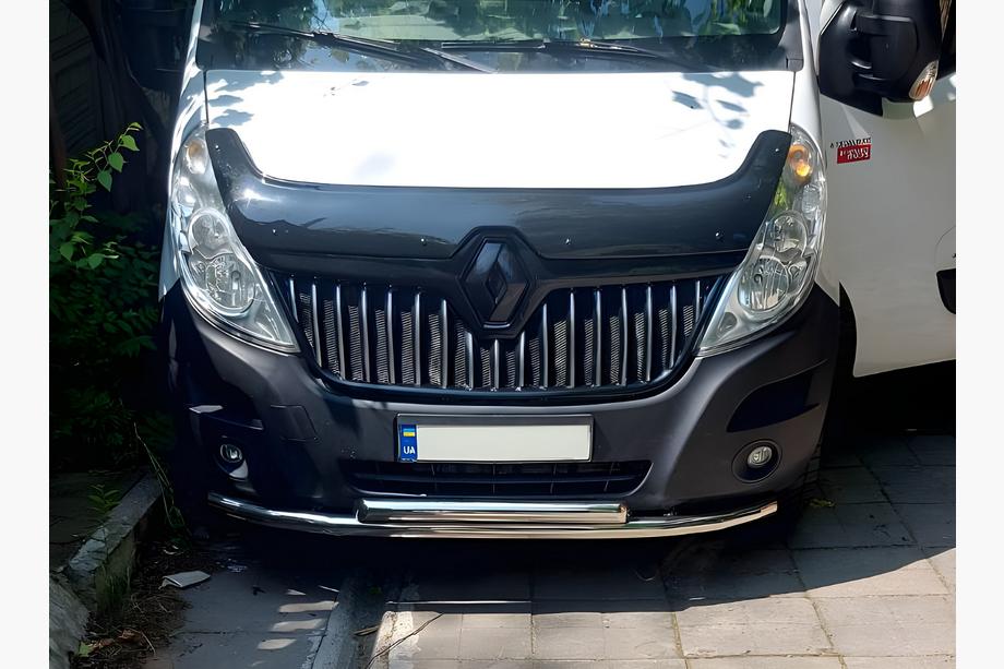 Renault Master 2011-2023 Front Bull Bar ST014 (Stainless Steel) d60/42 Photo 5
