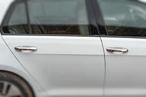 Volkswagen Golf 7/E-Golf 2012-2020 Chrome Door Handle Covers (4 pcs, Stainless Steel) photo 2