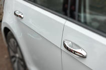 Volkswagen Golf 7/E-Golf 2012-2020 Chrome Door Handle Covers (4 pcs, Stainless Steel) photo 1