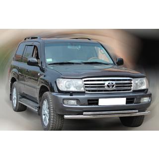 Front Bull Bar ST014 (Stainless Steel) Toyota Land Cruiser 100 1998-2007 photo 3