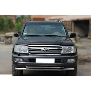 Front Bull Bar ST014 (Stainless Steel) Toyota Land Cruiser 100 1998-2007 photo 1