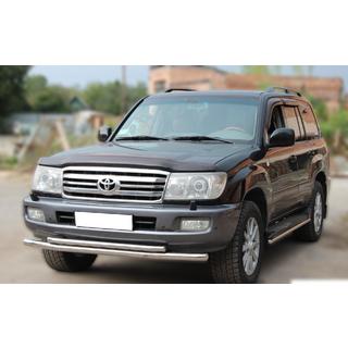 Front Bull Bar ST014 (Stainless Steel) Toyota Land Cruiser 100 1998-2007 photo 2