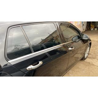 Stainless Steel Lower Window Trims HB (4 pcs) Volkswagen Golf 7/E-Golf 2012-2020 photo 4