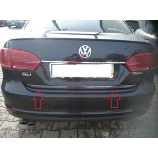 Trunk trim stainless steel