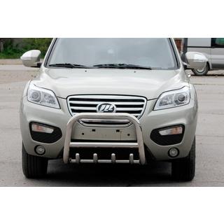 Bull Bar QT006 (Stainless Steel) Lifan X60 2011- photo 1