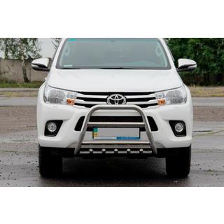 Bull Bar QT006 (Stainless Steel) Toyota Hilux 2015-