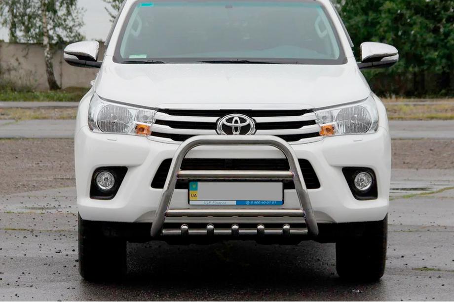 Toyota Hilux 2015- Bull Bar QT006 (Stainless Steel) Image