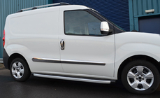 Opel Combo 2012-2018 Chrome Door Handle Covers and Trims (8 pcs, Stainless Steel) OmsaLine - Italian Stainless Steel photo 15