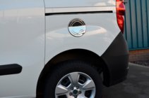 Opel Combo 2012-2018 Chrome Fuel Tank Cap Cover (Stainless Steel) photo 3