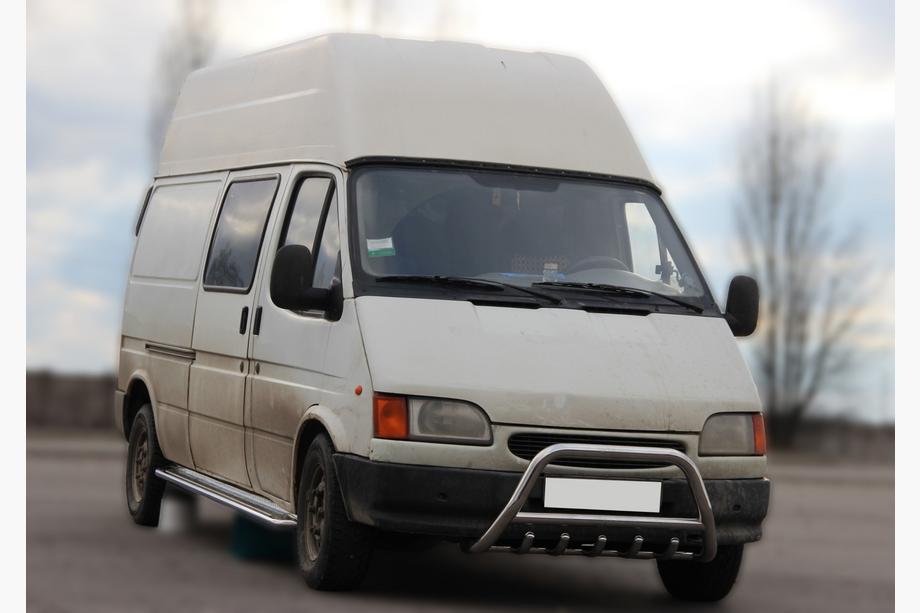 Ford Transit 1991-2000 Bull Bar WT003 (Stainless Steel) Image