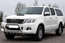 Toyota Hilux 2006-2015 Bull Bar WT003 (Stainless Steel) photo 2