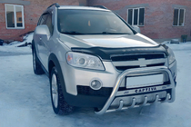 Chevrolet Captiva 2006-2019 Bull Bar WT004 Stainless Steel photo 2