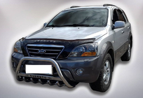 Kia Sorento I BL 2002-2009 Bull Bar WT004 Stainless Steel photo 2