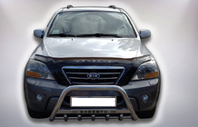 Kia Sorento I BL 2002-2009 Bull Bar WT004 Stainless Steel photo 1