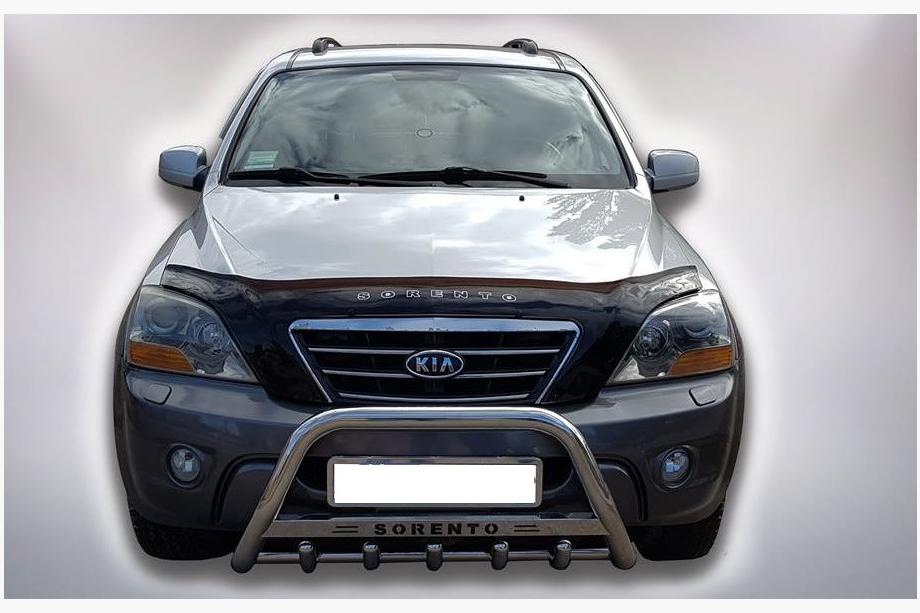 Kia Sorento I BL 2002-2009 Bull Bar WT004 Stainless Steel Image