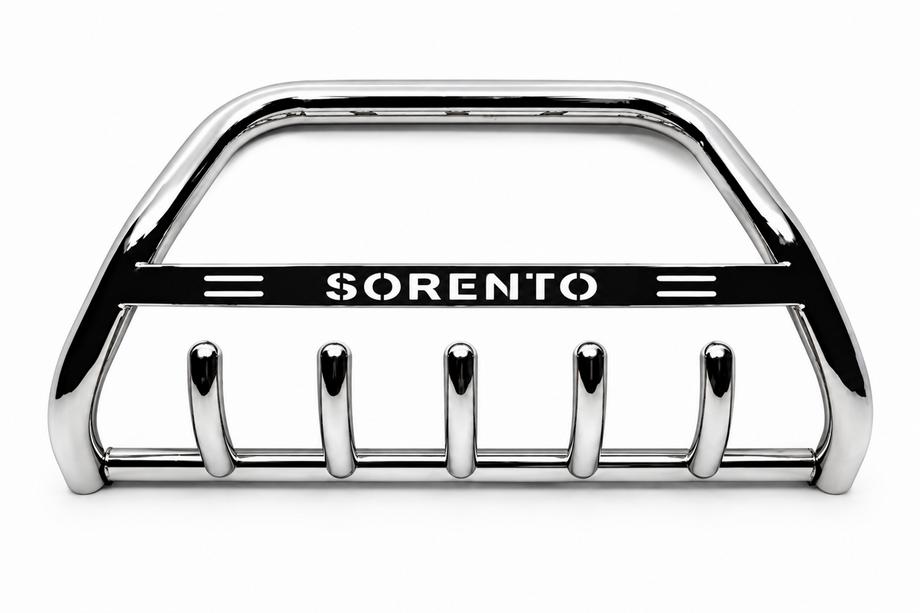 Kia Sorento III UM 2014-2020 Bull Bar WT004 Stainless Steel Image