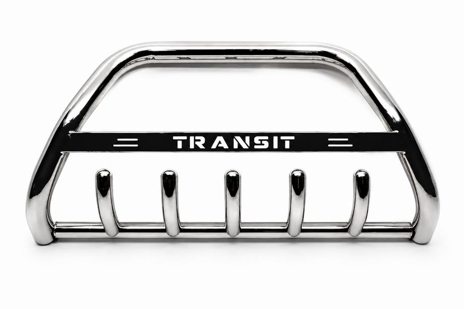 Ford Transit 2014- Bull Bar WT004 Stainless Steel Image