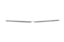 Renault Clio IV 2012-2019 Grille Trim Covers OmsaLine (2 pcs, Stainless Steel) photo 2
