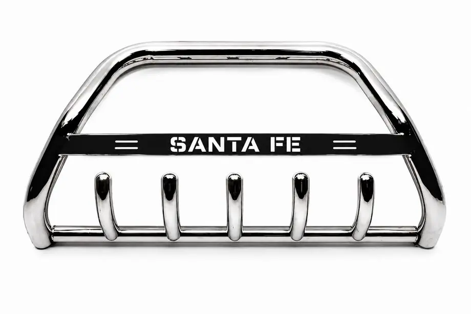 Hyundai Santa Fe 3 2012-2018 Bull Bar WT004 Stainless Steel Image