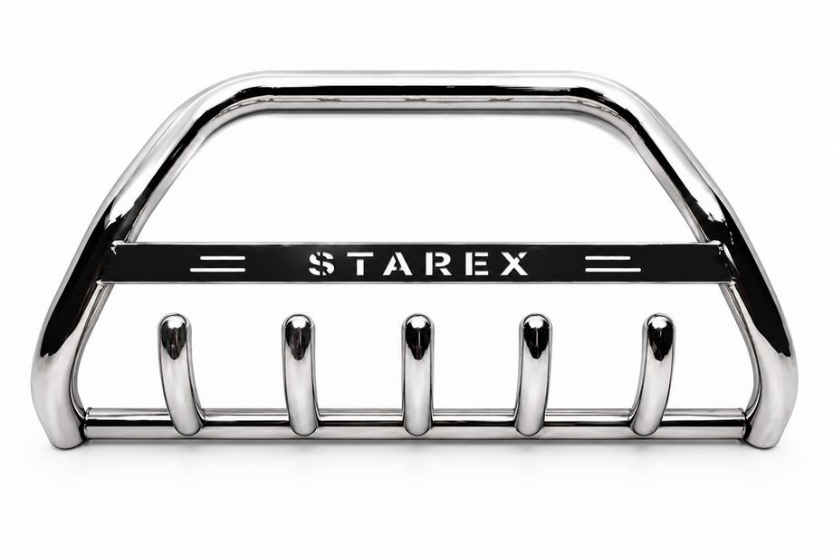 Hyundai H200, H1, Starex 1998-2007 Bull Bar WT004 Stainless Steel Photo 3