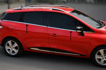 Renault Clio IV 2012-2019 Window Trim Stainless Steel (Sport Tourer, 8 pcs) photo 1