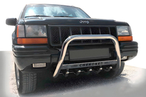 Jeep Grand Cherokee WJ 1999-2004 Bull Bar WT004 Stainless Steel photo 1