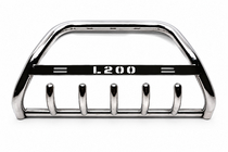 Mitsubishi L200 2006-2015 Bull Bar WT004 Stainless Steel photo 3