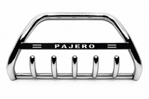 Mitsubishi Pajero Sport 2008-2015 Bull Bar WT004 Stainless Steel photo 1