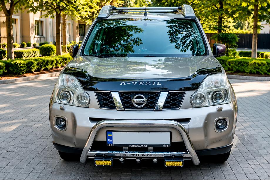 Nissan X-trail T31 2007-2014 Bull Bar WT004 Stainless Steel Image