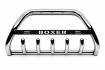 Peugeot Boxer 1994-2006 Bull Bar WT004 Stainless Steel photo 1