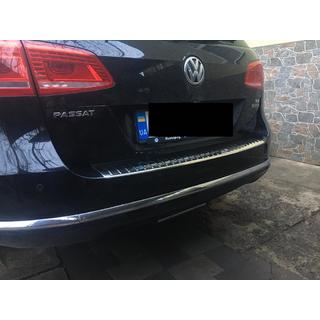Rear Bumper Protector OmsaLine Gloss (SW, Stainless Steel) photo 2