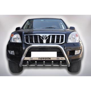 Bull Bar WT004 Stainless Steel Toyota Land Cruiser Prado 120 2002-2009 photo 1