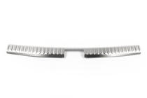 Volkswagen Tiguan 2007-2016 Rear bumper sill protector OmsaLine stainless steel Gloss photo 2