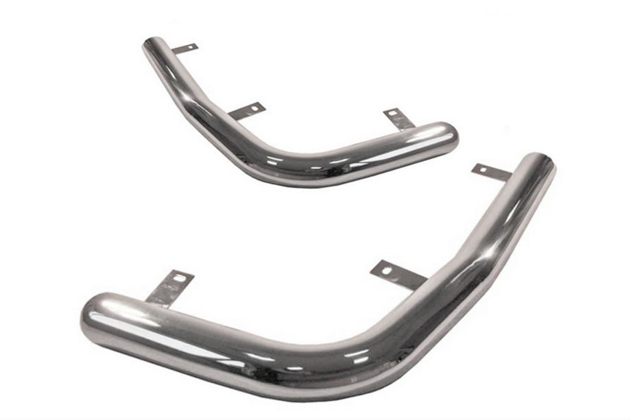 Chevrolet Niva 1998-2020 Rear Corner Bars AK003 (2 pcs, stainless steel) Image