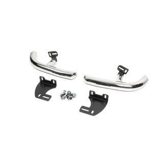 Rear Corner Bars AK003 (2 pcs, stainless steel) Hyundai Santa Fe 2 2006-2012 photo 2