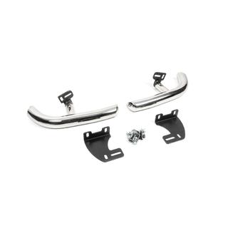 Rear Corner Bars AK003 (2 pcs, stainless steel) Hyundai Santa Fe 2 2006-2012 photo 3