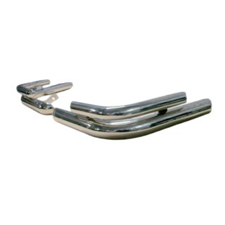 Rear double corner bars AK003-double (2 pcs, stainless steel) photo 2