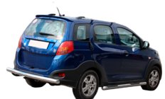 Chery Beat 2009-2015 Rear Guard AK002 (2 pcs, stainless steel) photo 2