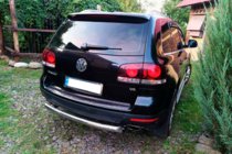 Volkswagen Touareg 2002–2010 Rear Guard AK002 (2 pcs, stainless steel) photo 2