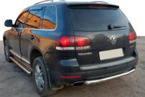 Volkswagen Touareg 2002–2010 Rear Guard AK002 (2 pcs, stainless steel) photo 3