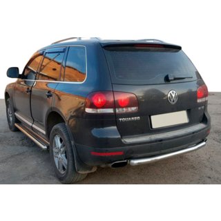 Rear Guard AK002 (2 pcs, stainless steel) Volkswagen Touareg 2002–2010 photo 3