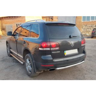 Rear Guard AK002 (2 pcs, stainless steel) Volkswagen Touareg 2002–2010 photo 4